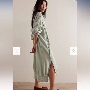 Free people We the free Camden maxi sweatshirt small